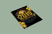 New Year Party Flyer, a Flyer Template by Flyer Arts (Thumbnail 3 of 4)