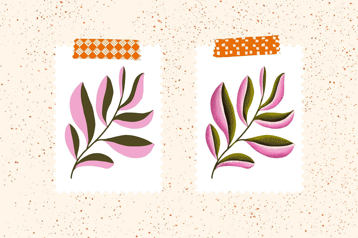 Procreate Grain Texture Brushes preview 5