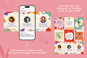 Graphical Instagram Templates - PSD, a Social Media Template by Carole Chevalier (Thumbnail 8 of 13)