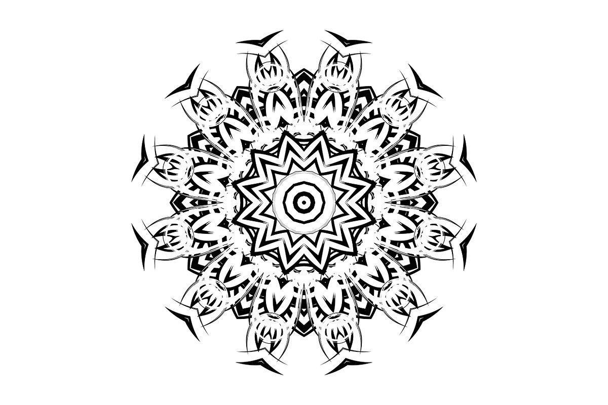 High Quality Mandala Clipart Bundle, a Decorative Illustration by NJ Himel (Photo 35 of 103)