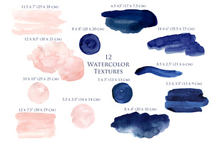 Navy And Blush Backgrounds