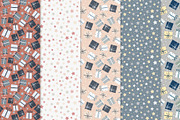 Christmas elements and patterns, a Decorative Illustration by Nataliia Pyzhova (Thumbnail 3 of 6)