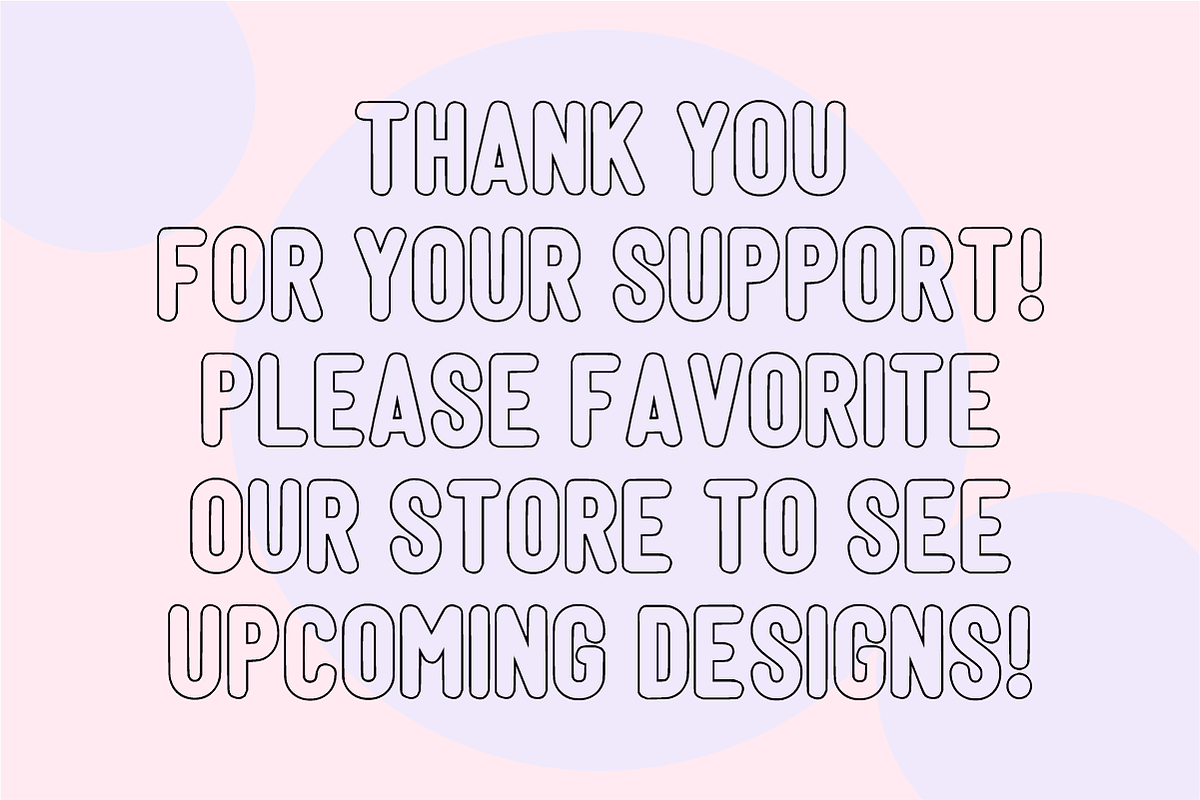 Teacher Outline - Cute Teacher Font, a Sans Serif Font by KiddoGlyphs Studio (Photo 5 of 5)
