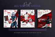 Football Soccer Social Media Post, a Social Media Template by Creative_View (Thumbnail 6 of 8)