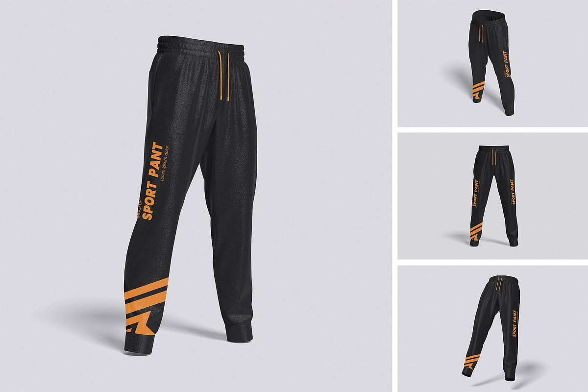 SPORT PANTS MOCKUP, a Hoody Mockup by swsi-studio (Photo 1 of 5)