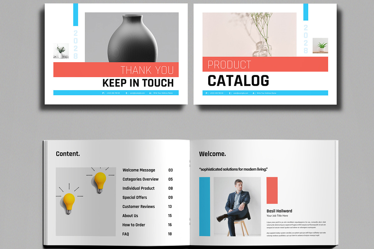 Modern Product Catalog Design, a Brochure Template by ContestDesign (Photo 2 of 5)