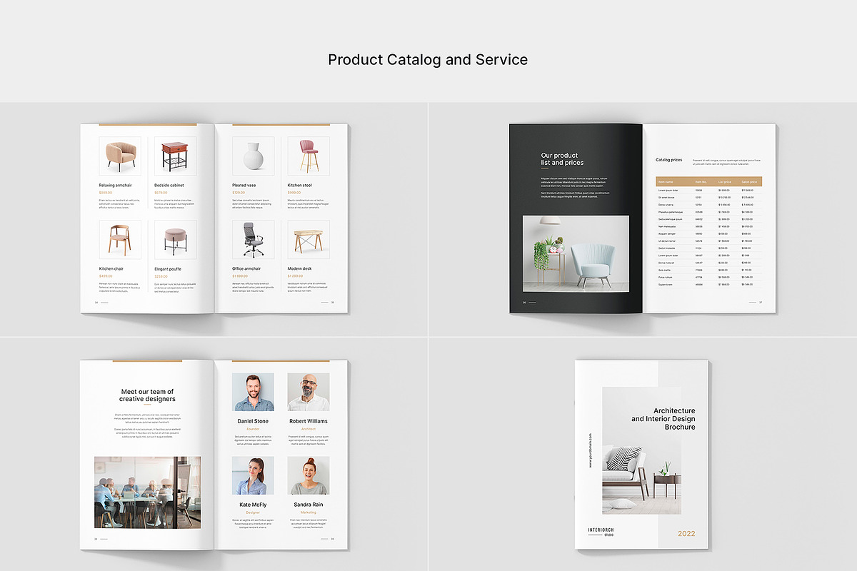 Interiorch Architecture Portfolio, a Brochure Template by artbart (Photo 7 of 8)