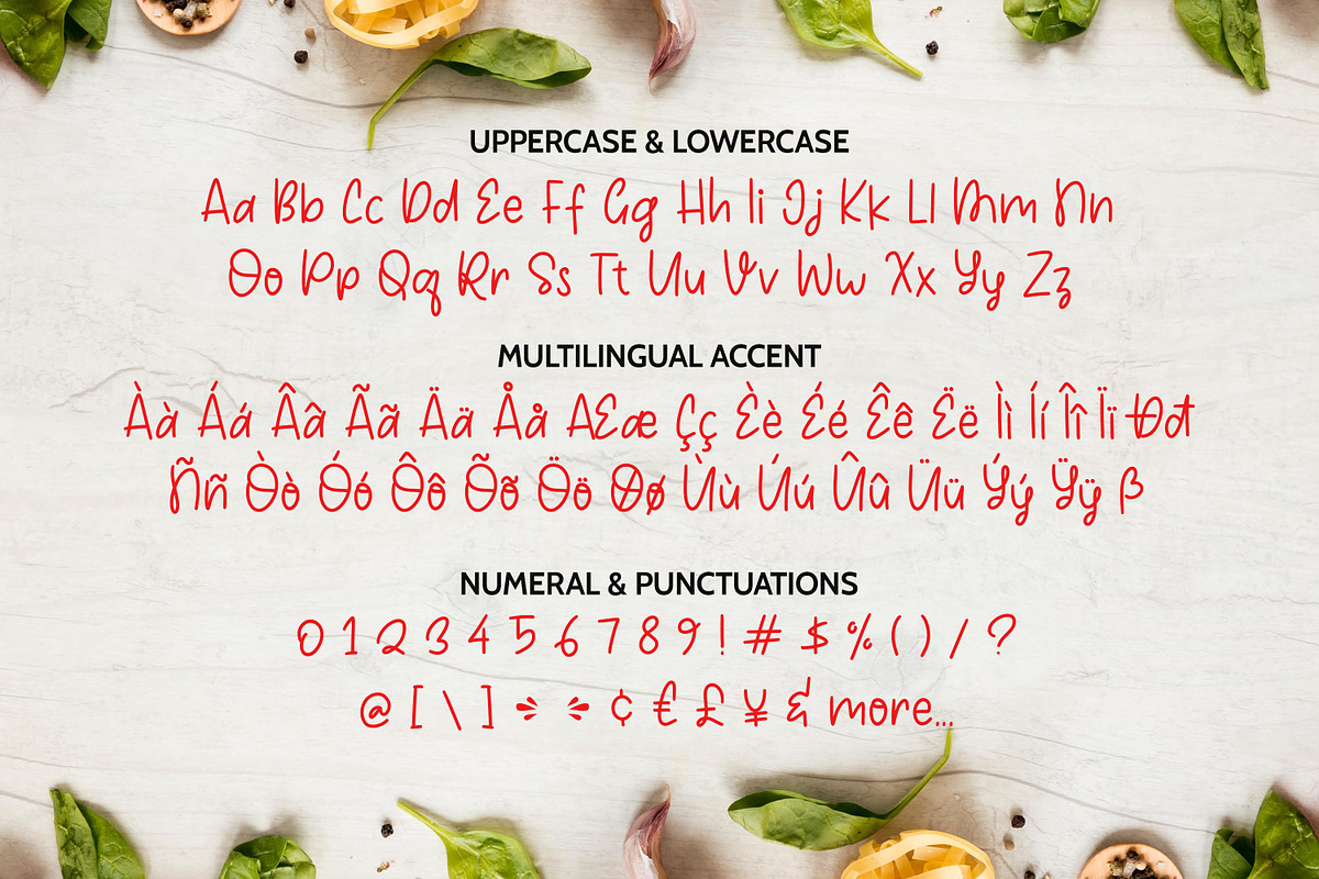 Salt & Pepper - Cute Handwritten, a Font by Almarkhatype (Photo 9 of 10)