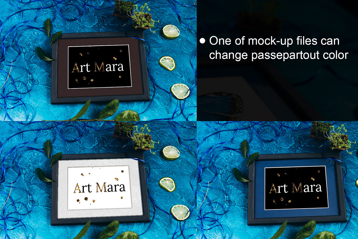 Frame Mockup Set - Butterfly, a Print Template by Art Mara (Photo 6 of 7)