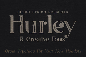 Hurley - Vintage Style Font