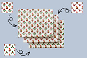 Christmas Owl: Patterns & Clipart, a Seasonal Illustration by Elatedowl (Thumbnail 5 of 16)