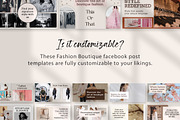 Fashion Boutique Facebook Design, a Social Media Template by Snapybiz (Thumbnail 2 of 10)