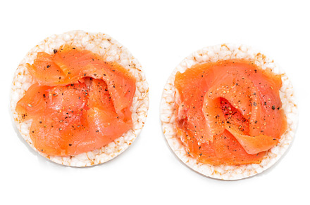 Rice Cake Sandwiches with Fresh, a Food & Drink Photo by InfinitumProdux