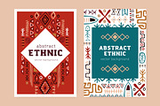 Ethnic African tribal card designs, a Decorative Illustration by Good Studio (Thumbnail 2 of 5)