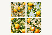 Bright Lemons Pattern Set, a Pattern Graphic by LoveDesignShop (Thumbnail 4 of 8)
