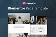 The Big Day - Elementor Template, a Landing Page Template by Elementor Market (Thumbnail 1 of 4)