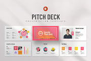 Pitch Deck Presentation, a Presentation Template by KreateTribe (Thumbnail 1 of 5)