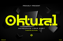 Oktural - Monospace Logo Font