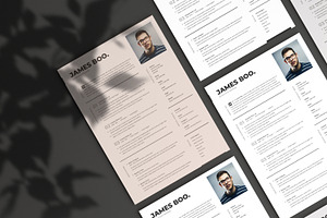 Resume CV Template 04