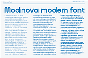 Modinova, a Sans Serif Font by Muksal Creative (Thumbnail 6 of 10)
