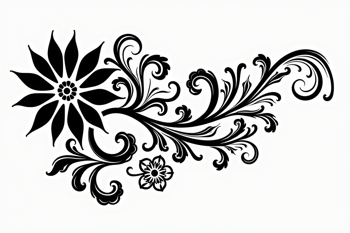 Decorative Floral Vector Bundle, an Illustration by hafijul (Photo 15 of 21)