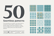 50 Arabic Moroccan Seamless Patterns, a Pattern Graphic by AnnArt (Thumbnail 3 of 9)