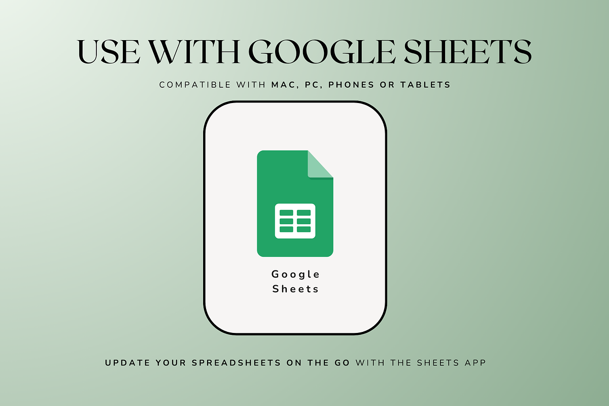 Simple Biweekly Budget - Green, a Templates & Theme by The Creative Plans co (Photo 10 of 10)