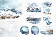 OCEANIA Watercolor set, an Animal Illustration by Anastezia Luneva (Thumbnail 11 of 12)