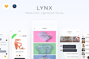LYNX - Mobile UI Kit, an UI Kit Template by Nimart (Thumbnail 1 of 4)