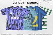 Jersey - Mockup, a Shirt Mockup by DaldSgh (Thumbnail 1 of 15)