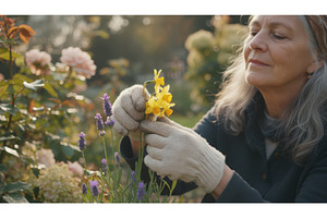 Close up of a mature woman in work, a Nature Photo by Igor Tichonow