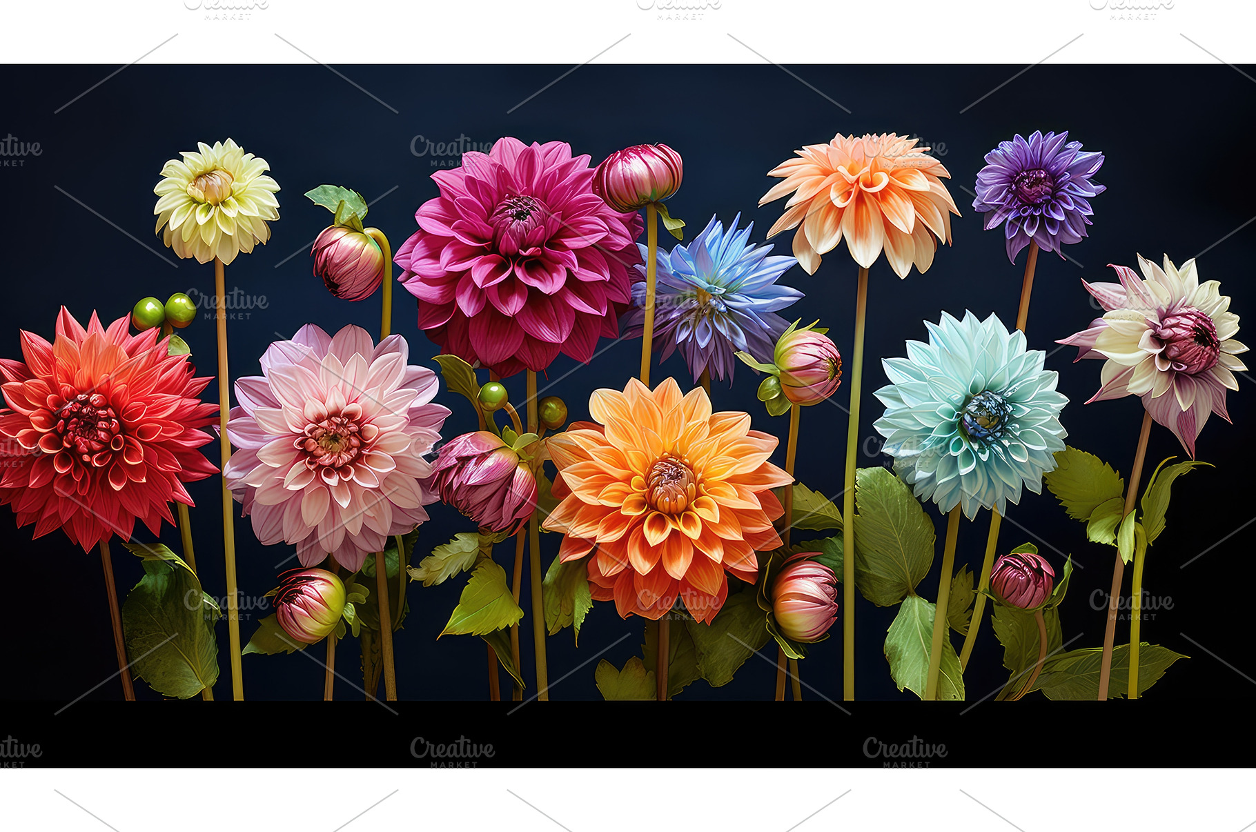 sketch handdrawn flowers ai, an Arts & Entertainment Photo by pikepicture