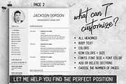 Professional RESUME TEMPLATE / JG, a Resume Template by LevelUpResume (Thumbnail 4 of 5)