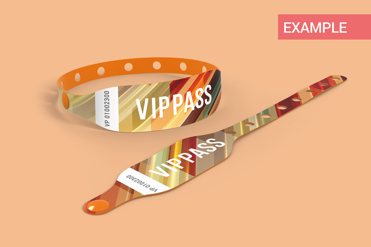 Event Wristband Mockup, a Product Mockup by visufactum (Photo 7 of 8)