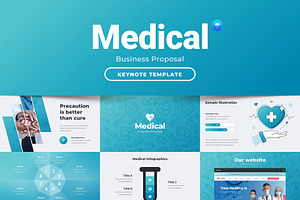 Medical Business Proposal Keynote, a Presentation Template by Presentation Templates