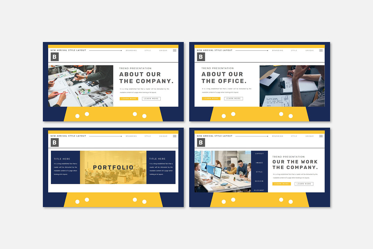 KASHET Keynote Template, a Presentation Template by GridlineType (Photo 5 of 9)
