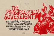 Liberista - Rebellion Graffiti Font, a Symbol Font by ikiiko (Thumbnail 4 of 7)