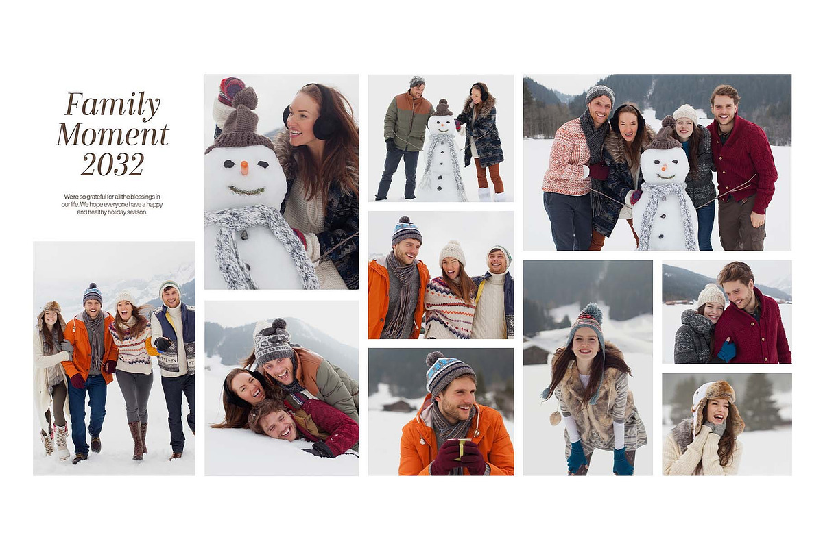 Simple Photo Collage Template, a Social Media Template by ...
