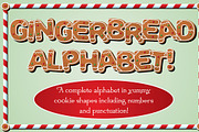 Gingerbread Alphabet, an Illustration by Girardspeed Designs (Thumbnail 1 of 2)