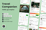 Travel Companion Mobile Apps, an App Template by SLAB! Design (Thumbnail 1 of 4)