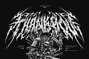 Sunfyre | Brutal Black Metal Font, a Blackletter Font by Ardana Creative (Thumbnail 11 of 11)