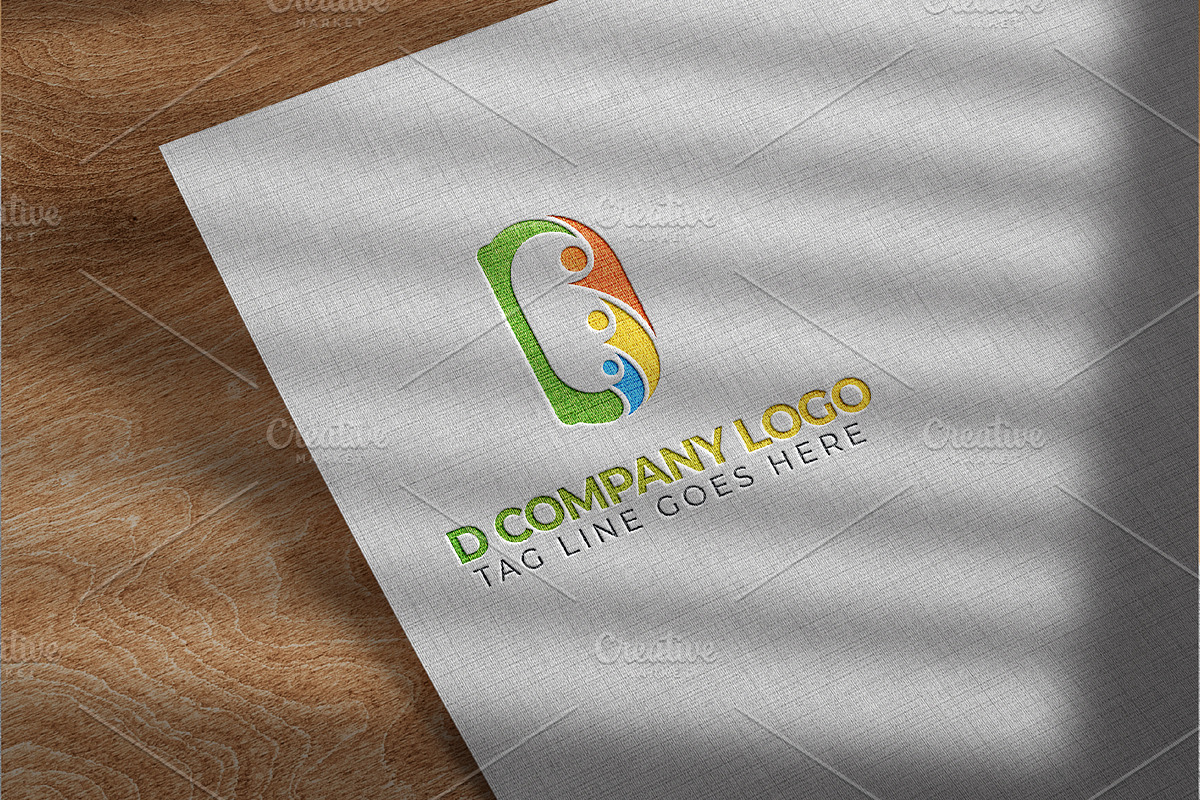 D letter Company Logo Template, a Branding & Logo Template by arslantanoli (Photo 4 of 4)
