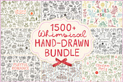 Hand-drawn Whimsical SVG Mega Bundle, an Object Illustration by Ayya Studio (Thumbnail 1 of 34)