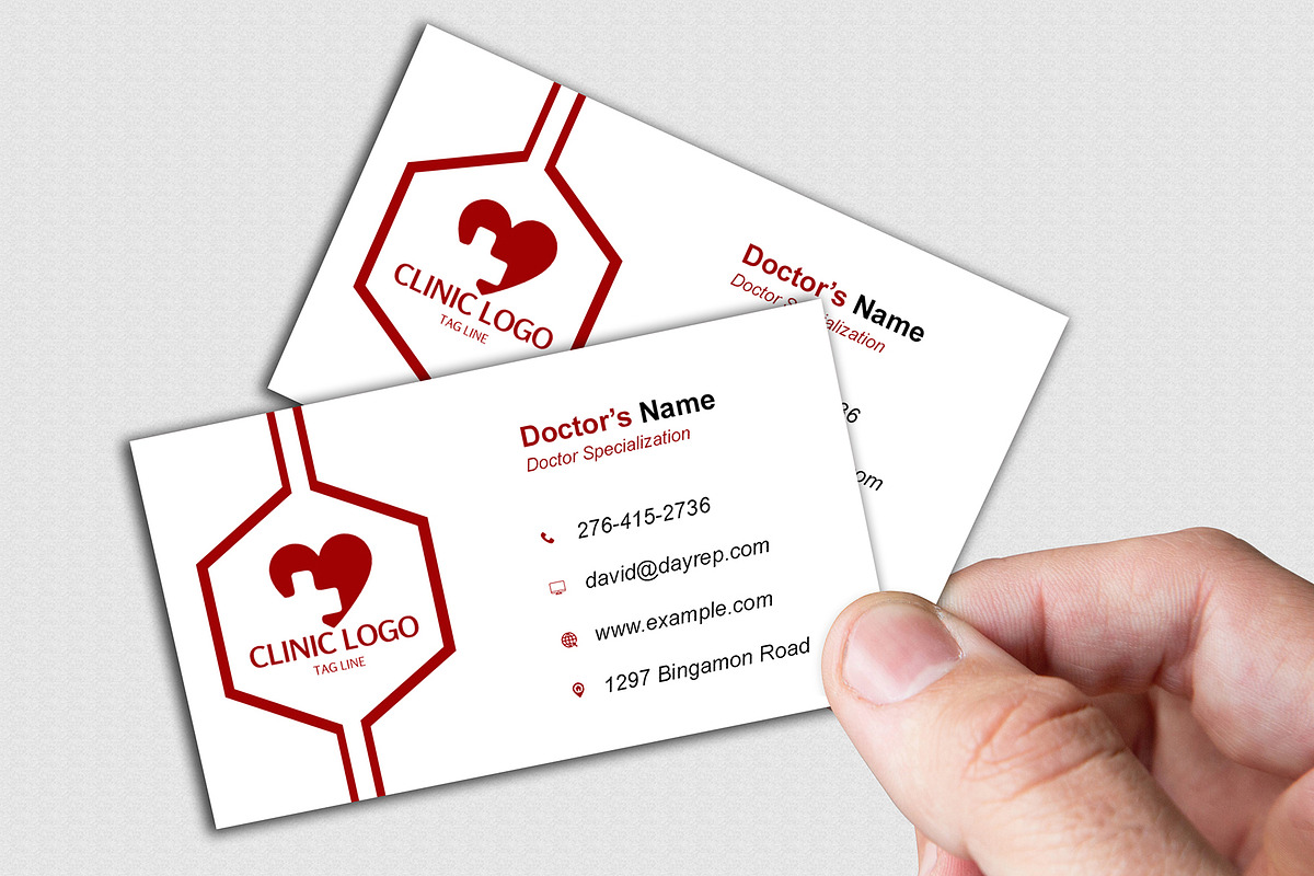 Professional Visiting Card Template preview 3