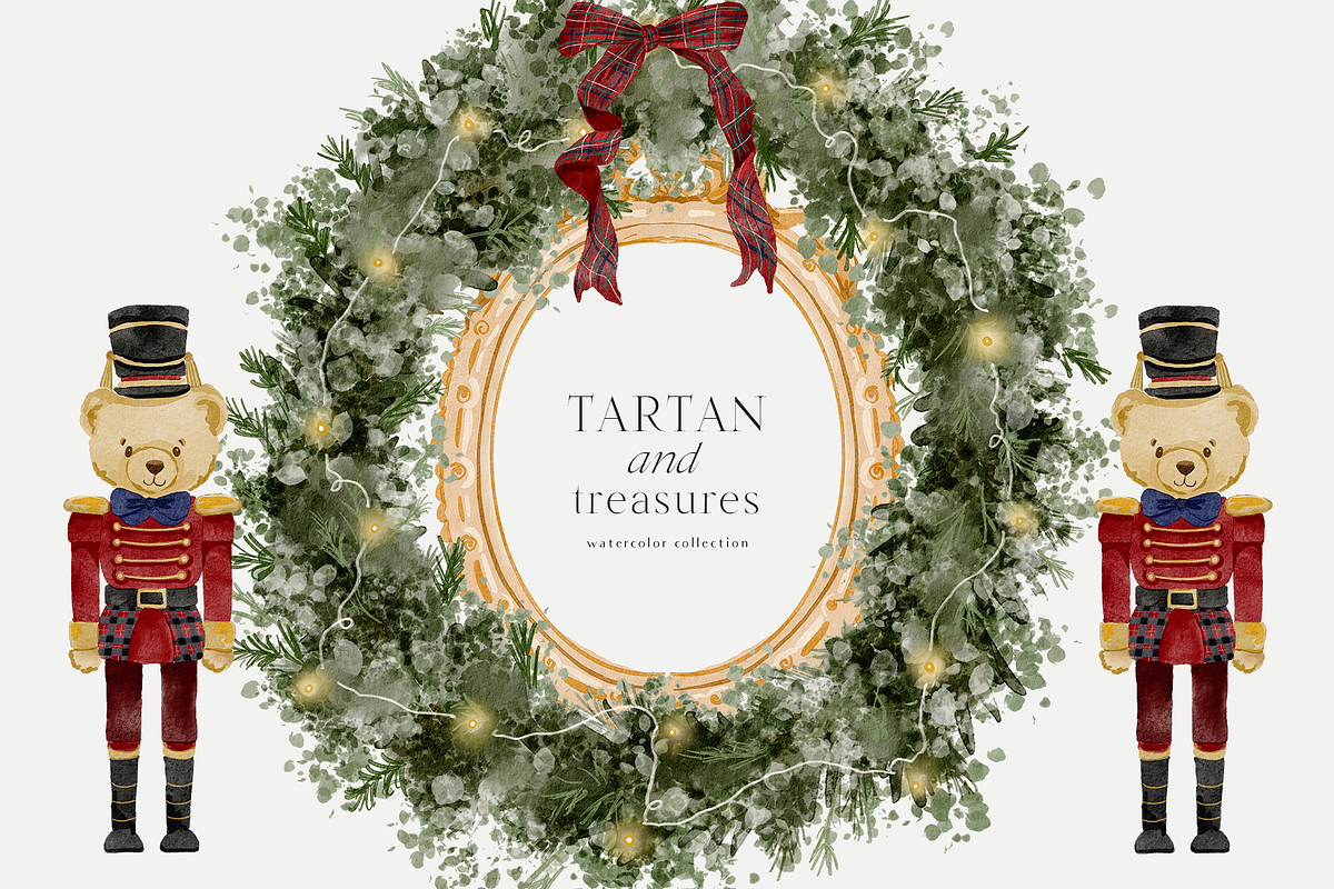 Christmas holiday graphics bows, an Object Graphic by Grace Noboa Illustrations (Photo 6 of 15)