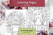 Adult Coloring Book | Whole Shop, a Graphic by ChristinaDesigns (Thumbnail 5 of 28)