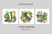 Royal jungle, an Animal Illustration by DariKa (Thumbnail 2 of 6)