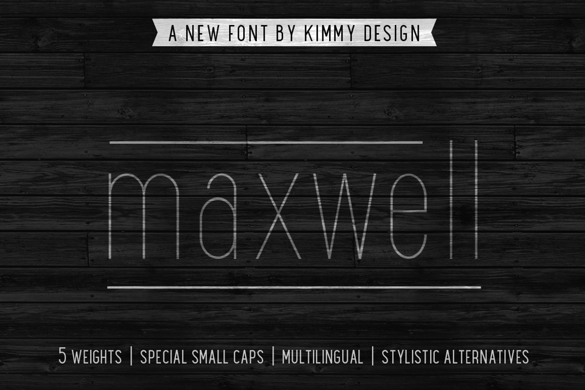 Maxwell Sans ALL