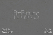 ProFuturic Typeface, a Sans Serif Font by Kristy Hatswell (Thumbnail 1 of 4)