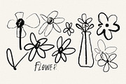 Scribbled flowers, a Decorative Illustration by Twisted Tail (Thumbnail 2 of 6)